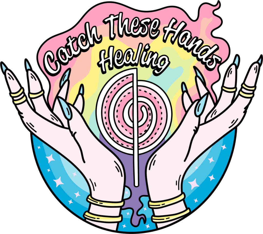 Catch these hands healing logo